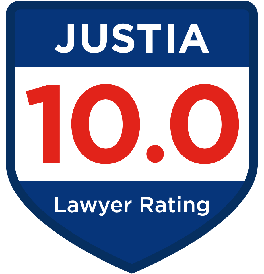 Justia 10 Badge
